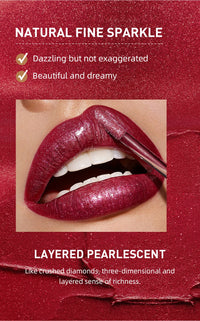 Shimmer Diamond Liquid Lipstick for Long-Lasting Waterproof Shine
