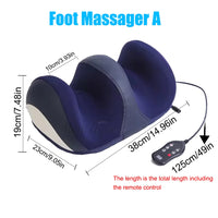 Electric Heated Foot and Calf Massager for Muscle Pain Relief