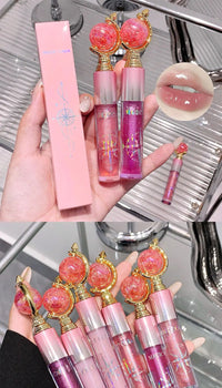 Hydrating Shimmer Lip Gloss with Mirror Finish