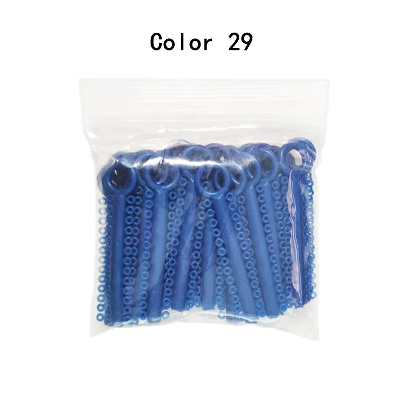 Orthodontic Elastic Ligature Ties for Dental Braces - 28
