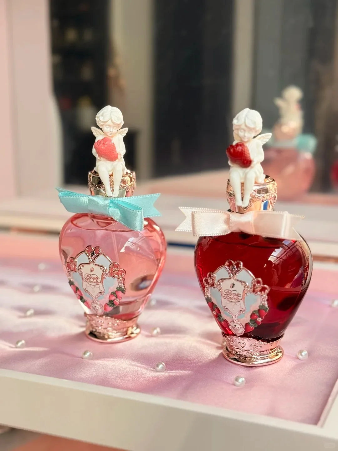 Heart-Shaped Long Lasting Strawberry & Floral Eau de Parfum - 5