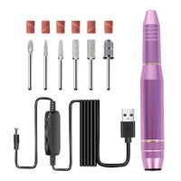 Portable Electric Nail File and Manicure Drill Kit