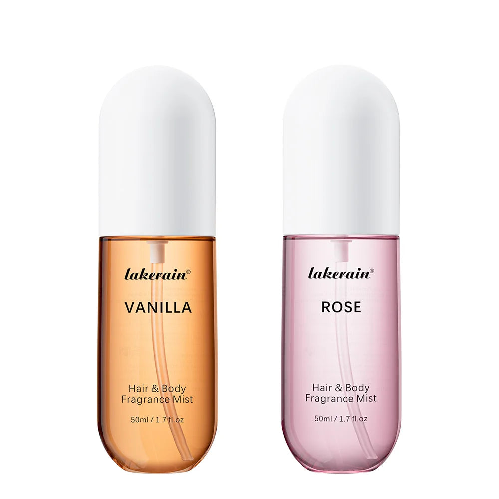 Long-Lasting Vanilla and Rose Hair and Body Fragrance Mist - 21