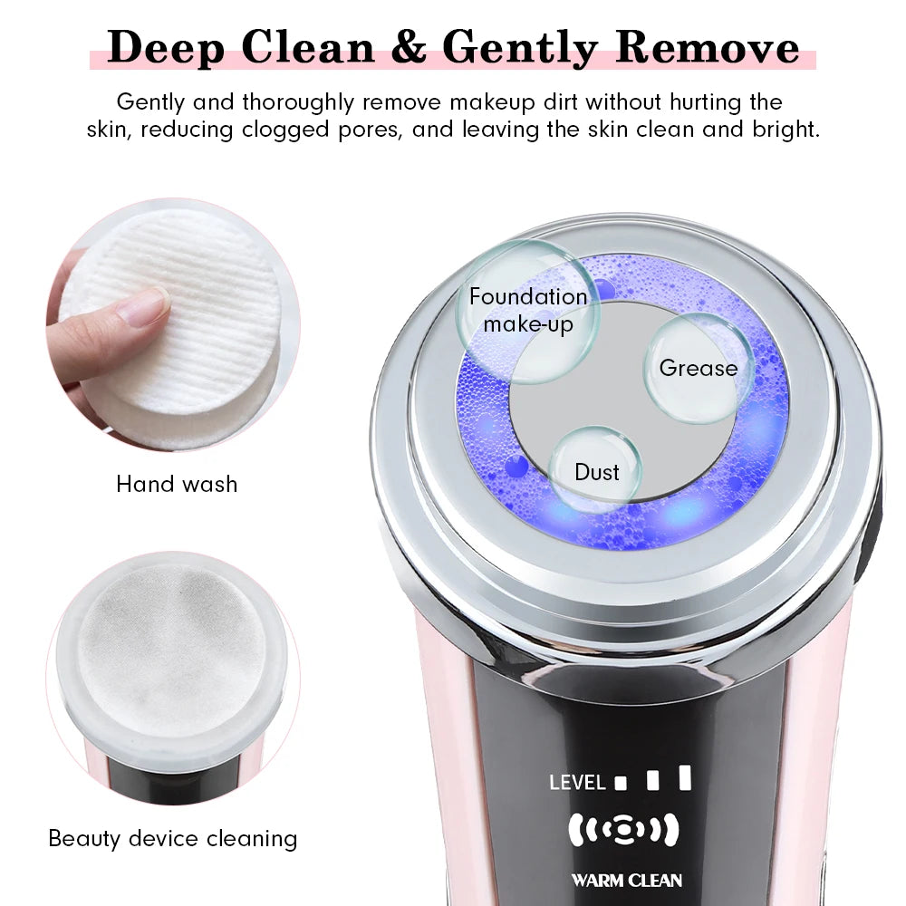 5-in-1 LED Facial Rejuvenation and Lifting Massager - 8