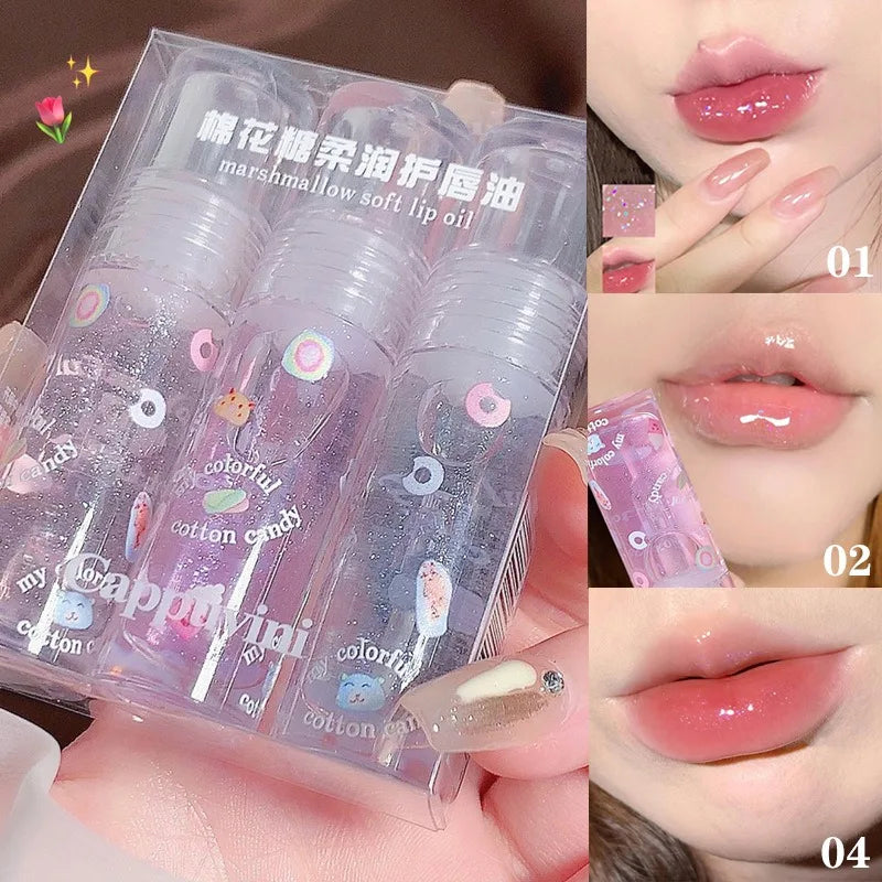 Hydrating Shimmering Lip Gloss for Glassy Lips - 17
