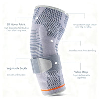 Adjustable Elbow Compression Support Brace with Gel Pads