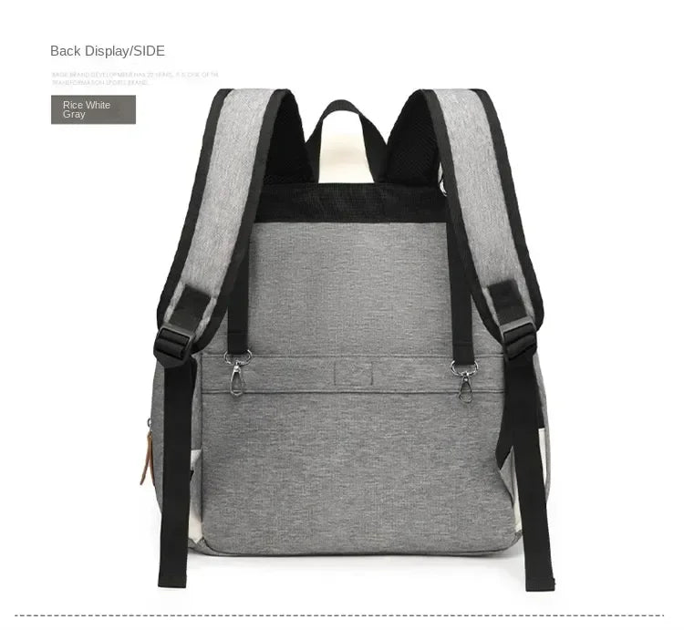 Waterproof Large Capacity Diaper Bag Backpack for Parents - 43