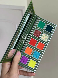 10-Color Waterproof Shimmer Eyeshadow Palette