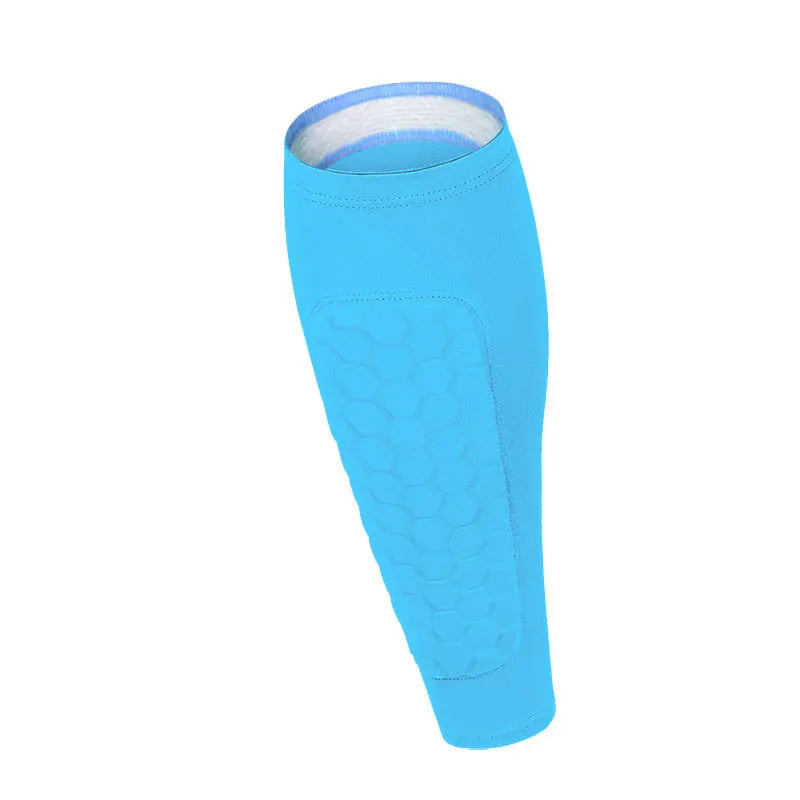 Protective Soccer Shin Guard Sleeves with Honeycomb Padding - 10