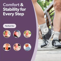 Ankle Compression Sleeves for Pain Relief and Support
