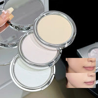 Matte Three-Color Pressed Setting Powder for Oil Control
