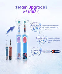 Rechargeable Electric Toothbrush for Kids