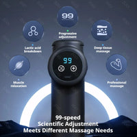 Portable 99-Level Deep Tissue Percussion Muscle Massage Gun