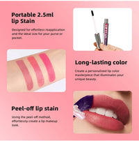 Waterproof Peel-Off Matte Lip Stain