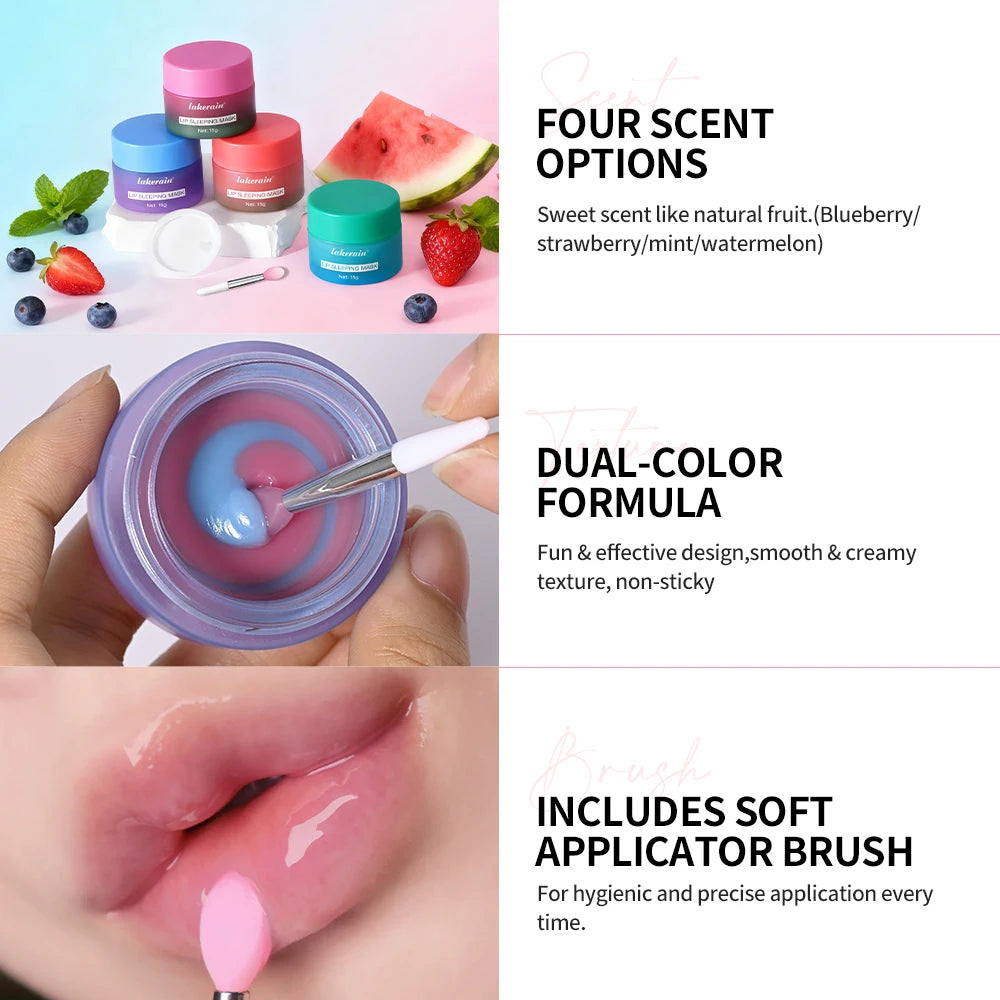 Hydrating Overnight Lip Sleeping Mask for Dry Lips - 3