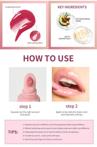 Peptide Moisturizing Lip Tint for Soft Glossy Lips