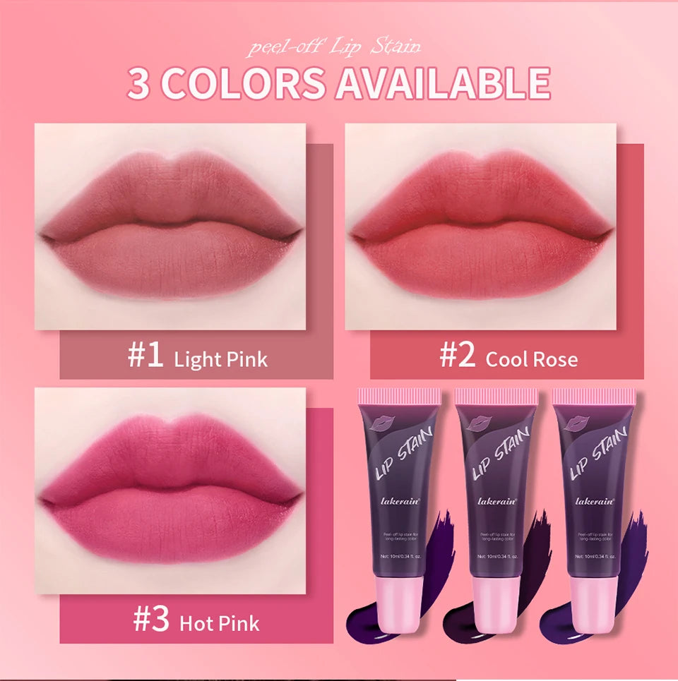 Waterproof Peel-Off Matte Lip Stain - 8