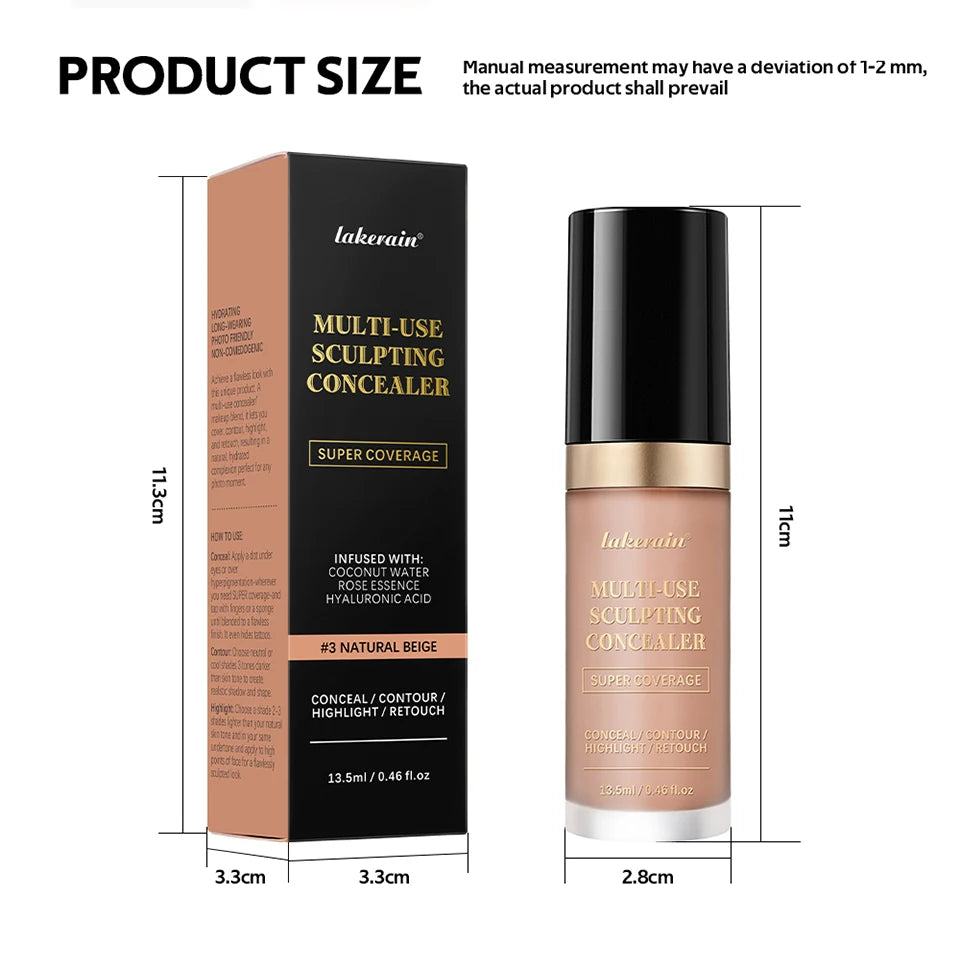 Multi-Use Sculpting Concealer for Flawless Coverage - 16