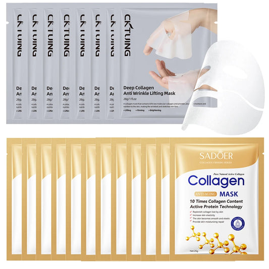 Collagen Anti-Aging Lifting Face Mask for Deep Hydration
