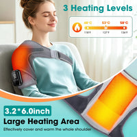 Heated Vibration Shoulder Massager for Pain Relief