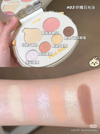 6-Color Matte Eyeshadow Palette for Natural Daily Makeup
