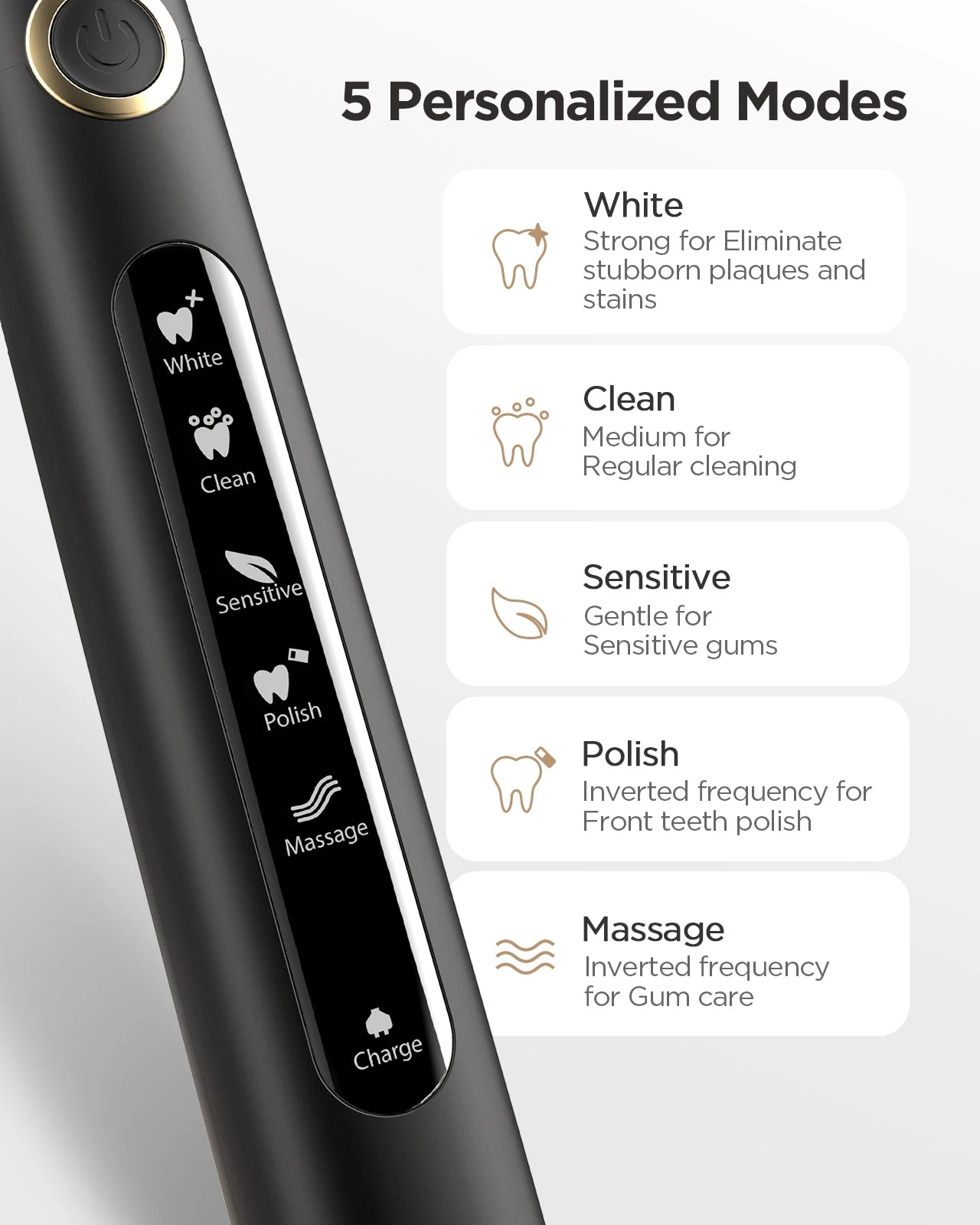 Portable Cordless Water Flosser and Electric Toothbrush Set - 19