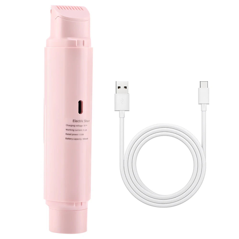 2-in-1 Waterproof Electric Body Hair Trimmer and Shaver - 13