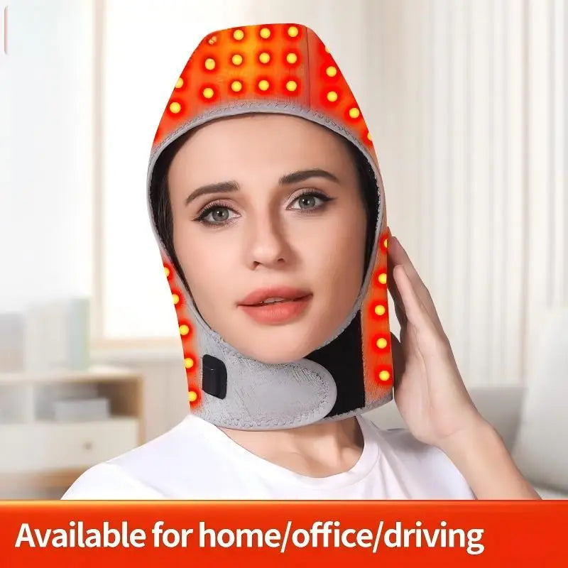 Red Light Therapy Heating Hat for Head and Neck Pain Relief - 4