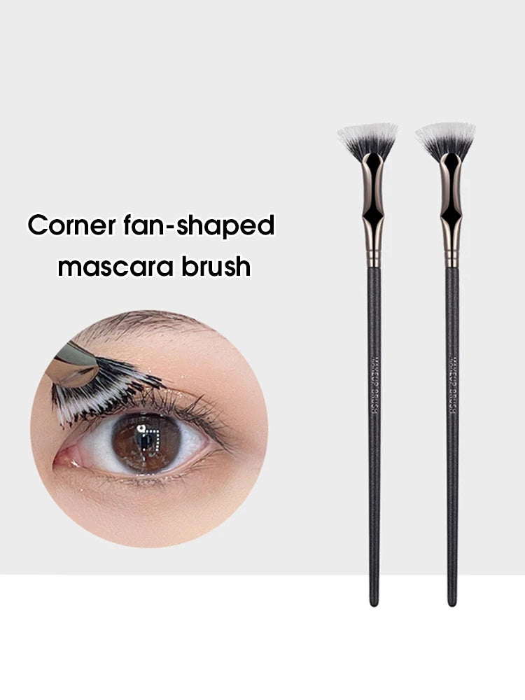 Fan Mascara Brush for Precise Eyelash Application - 19