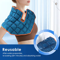 Reusable Hot and Cold Therapy Shoulder and Neck Wrap