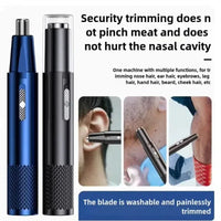 Painless Electric Nose and Ear Hair Trimmer