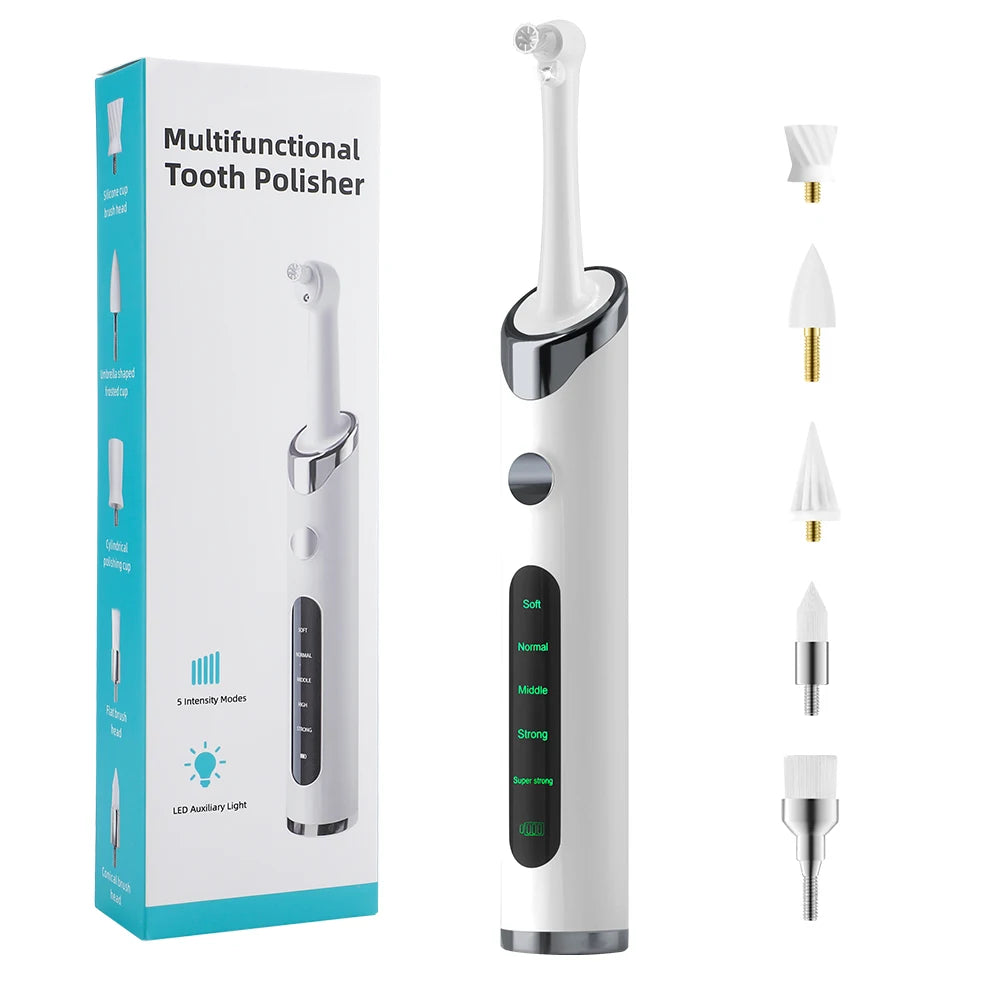 Electric Rechargeable Teeth Polishing and Whitening Kit - 13