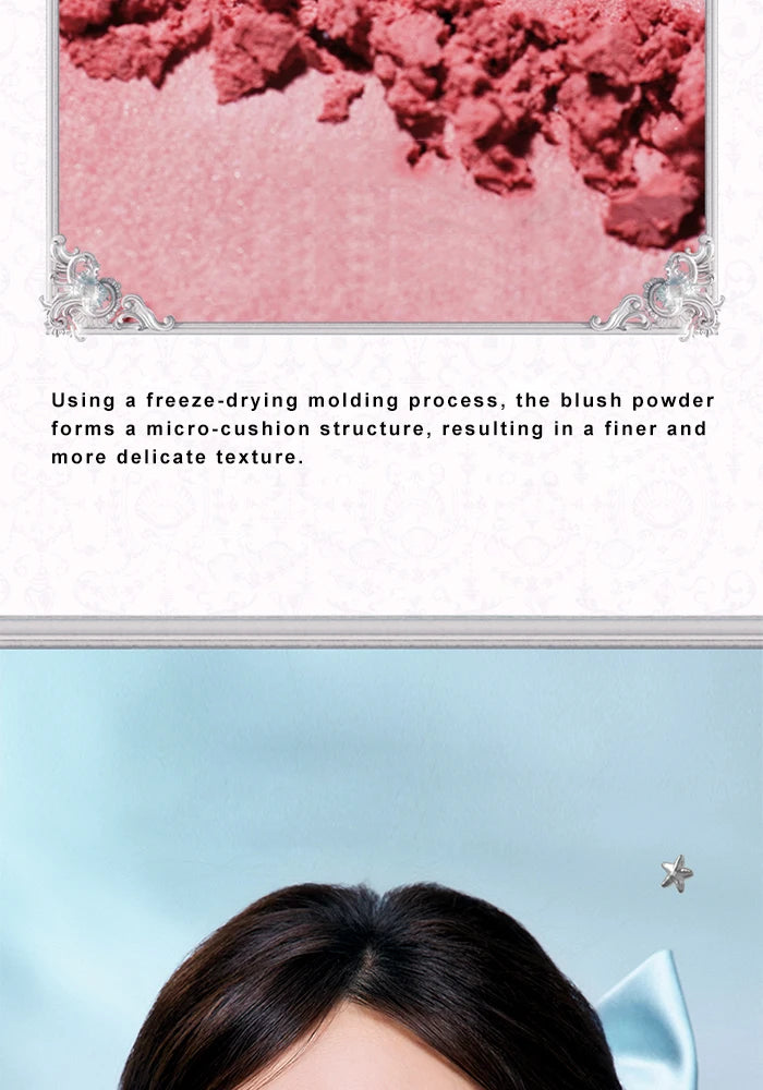 Velvet Silk Satin Powder Blush for a Radiant Face Glow - 11