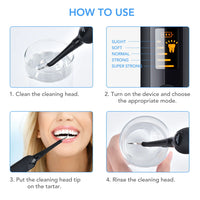 Electric Ultrasonic Teeth Cleaner and Tartar Remover