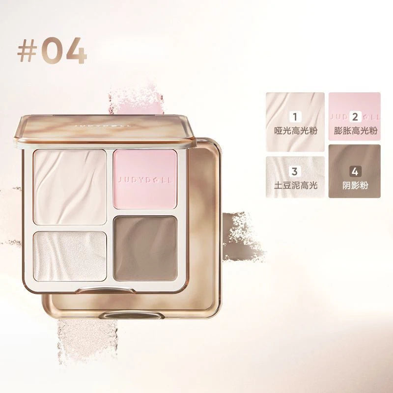 All-in-One Contour and Highlighter Face Palette - 30