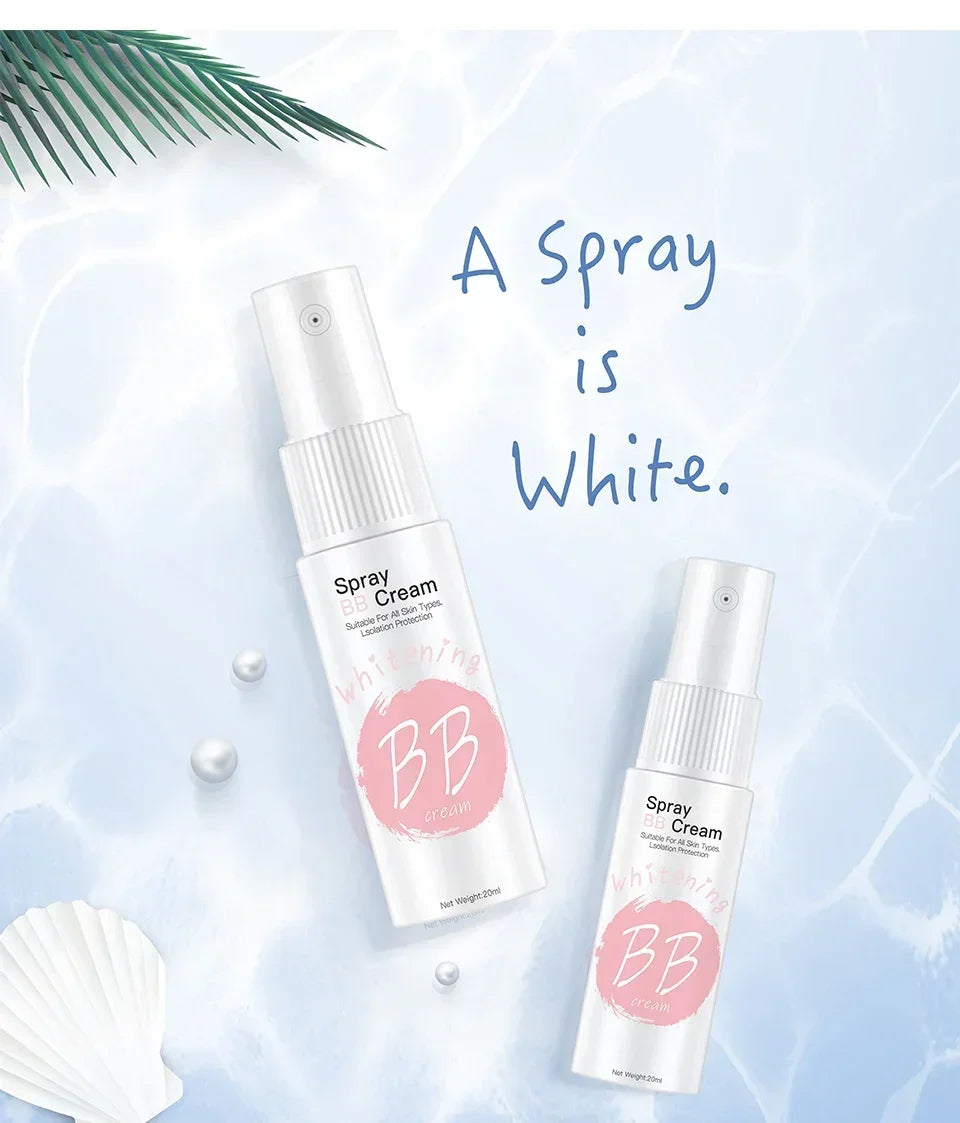Waterproof Brightening Spray BB Cream for Flawless Skin - 7
