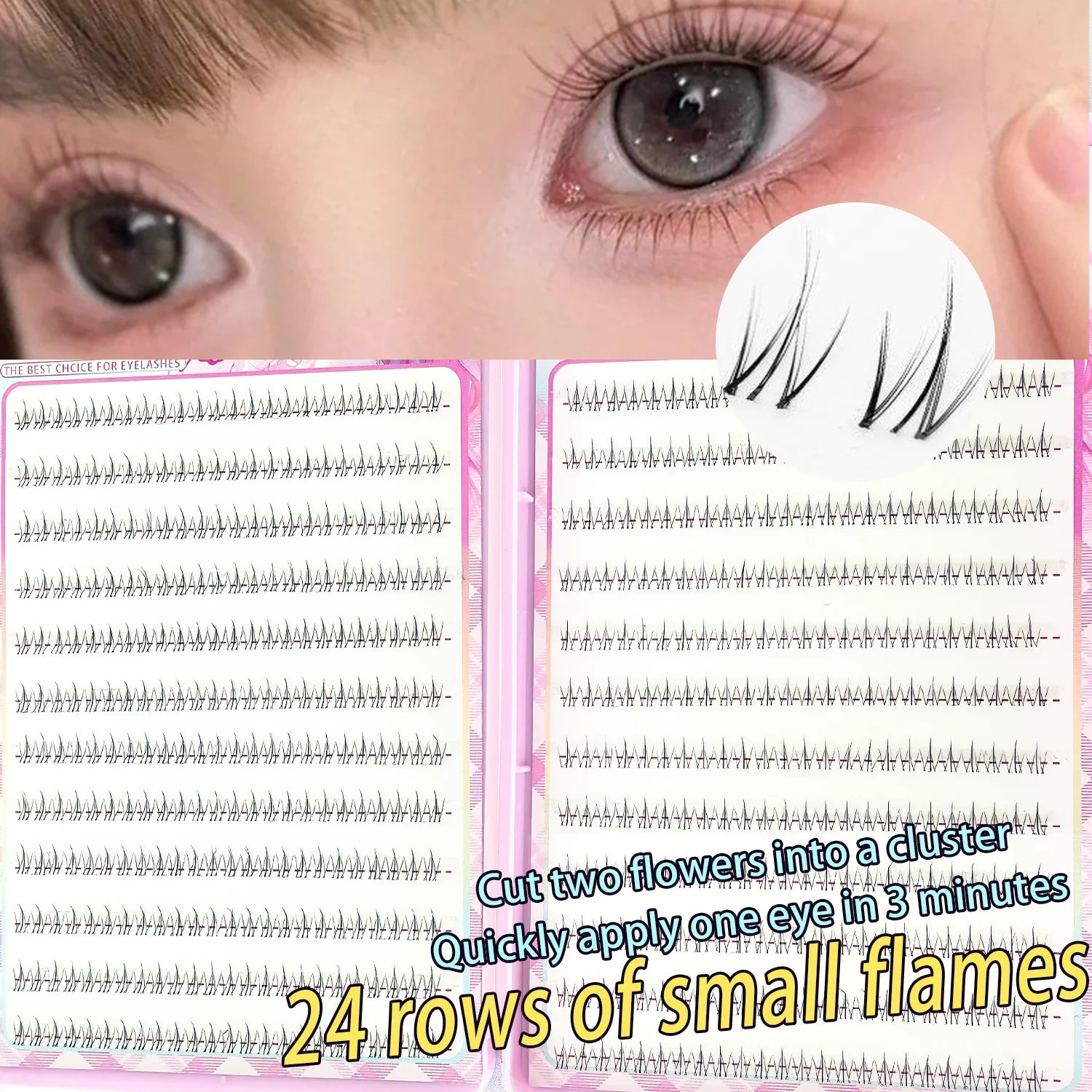 DIY Natural Lower Cluster Eyelashes for Beginners - 7