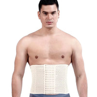Men's Adjustable Abdominal Compression Waist Trainer Belt