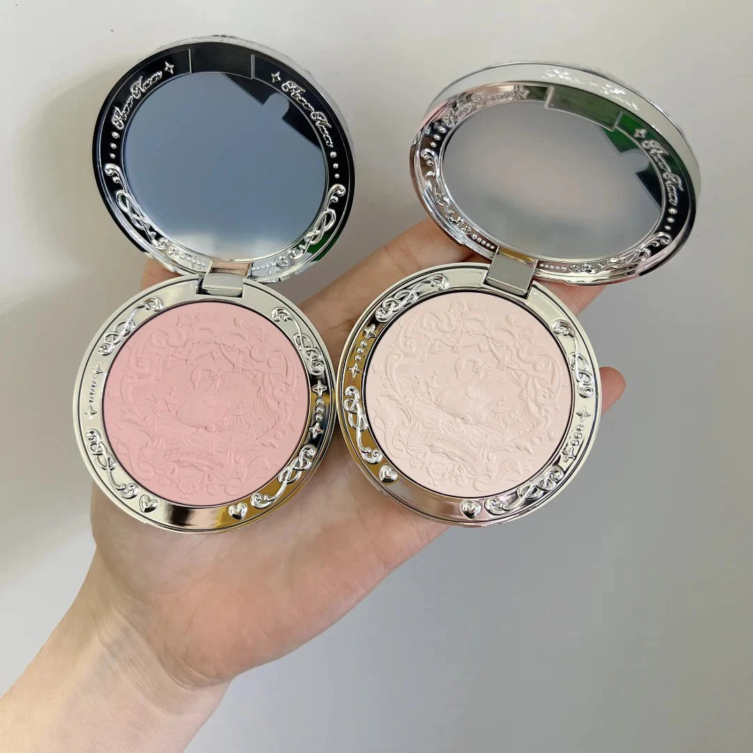 Embossed Matte Finish Powder Blush for Long-Lasting Natural Glow - 5
