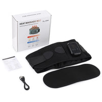 Heated Lumbar Massage Belt for Back Pain Relief