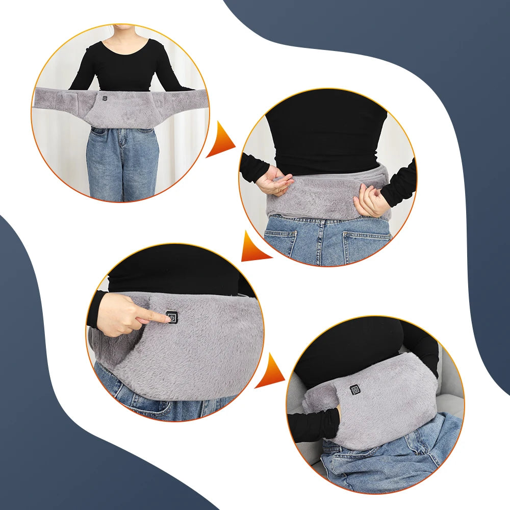 Electric Heated Waist and Hand Warmer Belt - 15