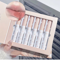 Matte Velvet Lip Clay Set for Long-Lasting Waterproof Wear