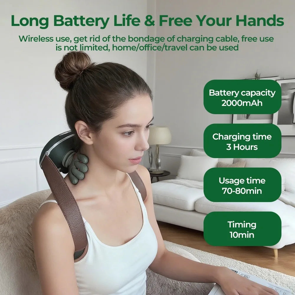 Bionic Hand-Shaped Trapezius and Neck Massager - 11