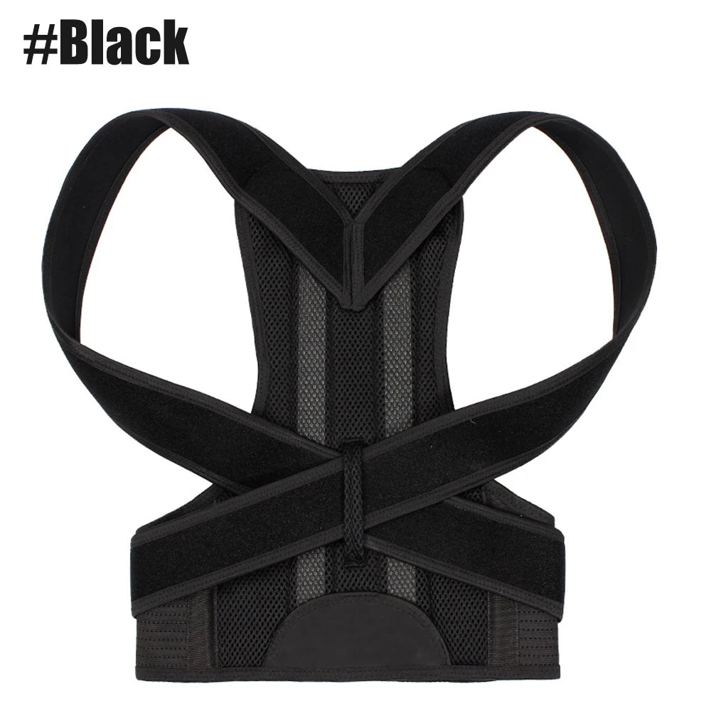 Adjustable Back Posture Corrector for Spine and Shoulder Support - 18