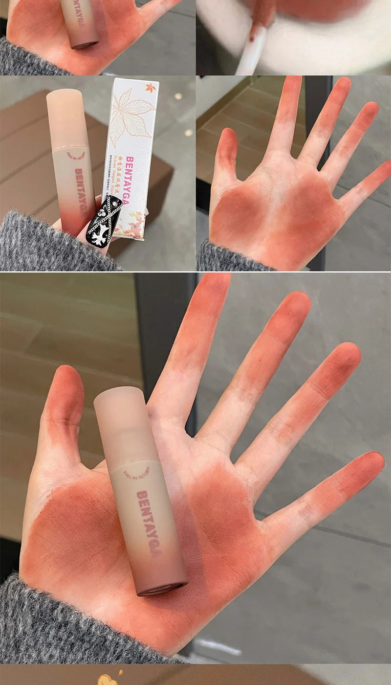 Velvet Matte Lip Mud Tint for Long-Lasting Soft Focus Finish - 15