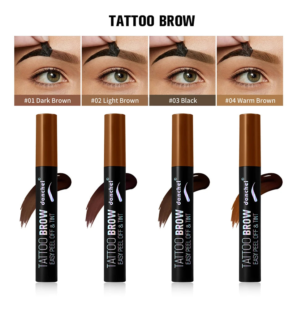 Waterproof Peel-Off Eyebrow Tint Gel - 8