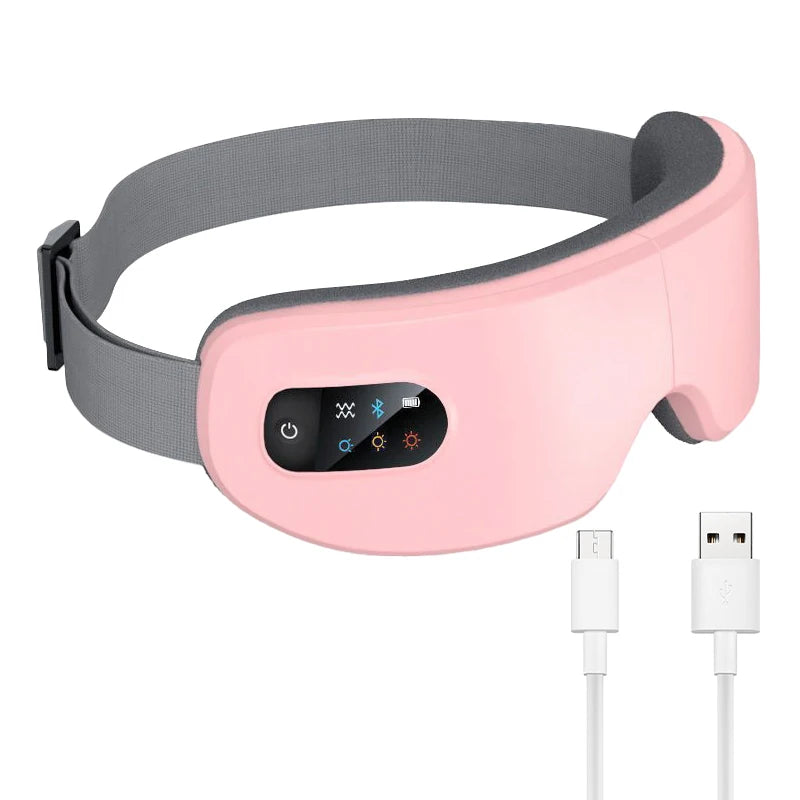 Smart Heated Eye Massager for Fatigue and Sleep Relief - 23