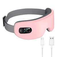 Smart Heated Eye Massager for Fatigue and Sleep Relief