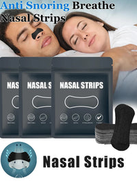 Breathable Nasal Strips for Better Sleep and Snore Relief