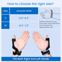Adjustable Waterproof Silicone Thumb Splint for Pain Relief
